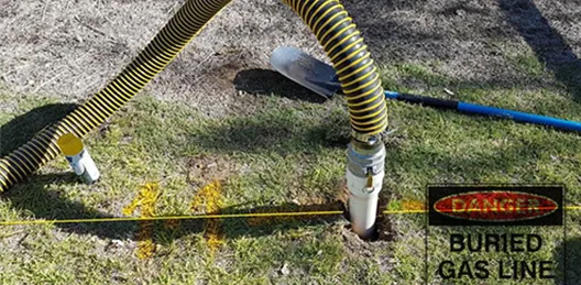Locating Gas Piping